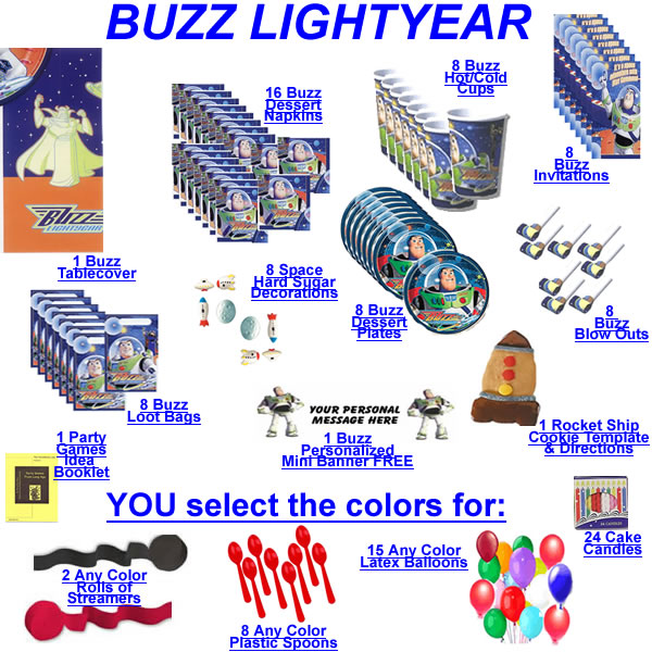 Buzz Lightyear Party Pack