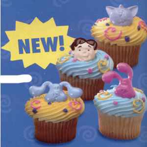 Blues Clues - 8 Re-Usable Cake Rings & Party Favors