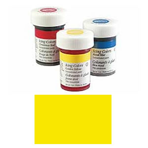 Icing Color<br>Concentrated Paste in a Jar<br>LEMON YELLOW