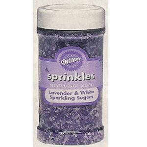 SPRINKLES<br>Lavender & White<br>Sparkling Sugars