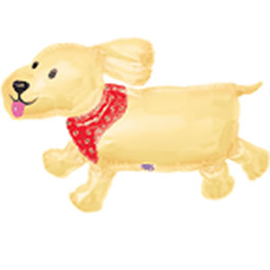 Dog-Puppy Labrador<br>JUMBO Mylar Balloon