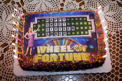 Wheel of Fortune Cake