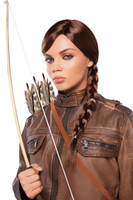 Braided Brown Adult Wig