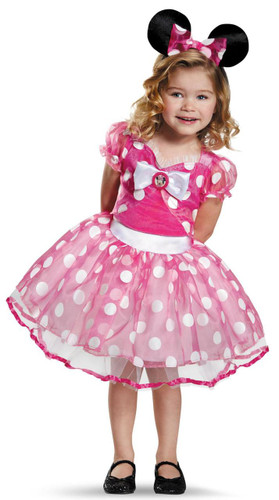 Pink Minnie Mouse Deluxe Tutu Child Costume - ThePartyWorks