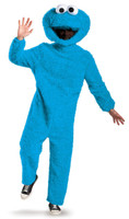 Sesame Street Cookie Monster Plush Prestige Adult Costume XL