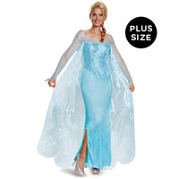 Frozen: Elsa Prestige Adult Costume Plus