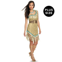 Disney Princess Pocahontas Deluxe Adult Costume Plus