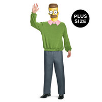 The Simpsons: Ned Flanders Deluxe Adult Costume 2