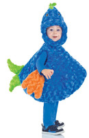 Big Mouth Blue Fish Child Costume