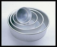 Round Heavy Gauge Aluminum Pan By Fat Daddio's 3"H X 5"