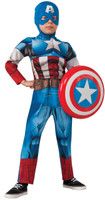 Avengers Assemble Deluxe Captain America Child Costume