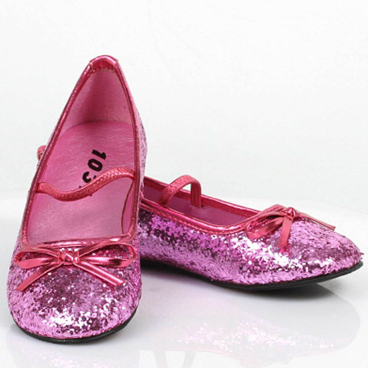 sparkly ballerina pumps