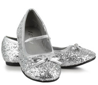 Sparkle Ballerina (Silver) Child Shoes