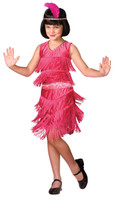 Pink Flapper Child Costume
