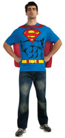 Superman T+AC0-Shirt Adult Costume Kit