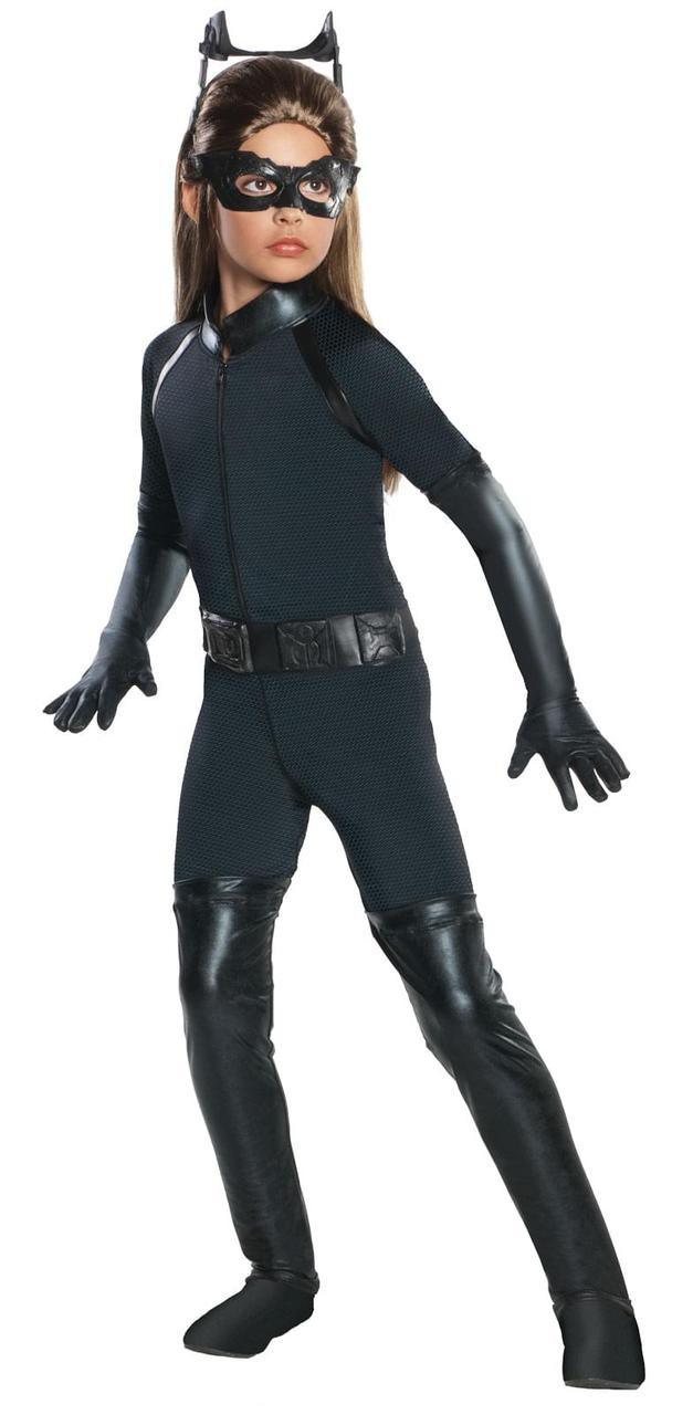 The Dark Knight Rises Deluxe Catwoman Child Costume - ThePartyWorks