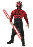 Stars Wars Deluxe Muscle Chest Darth Maul Child Costume