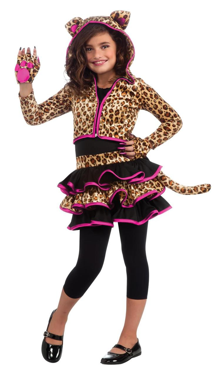 Leopard Hoodie Child Costume - ThePartyWorks