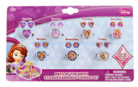 Disney Junior Sofia the First - 7 Day Ring and Earring Set