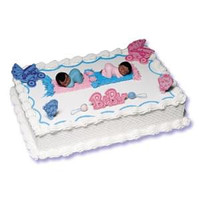 Baby Shower African-American Cake Kit