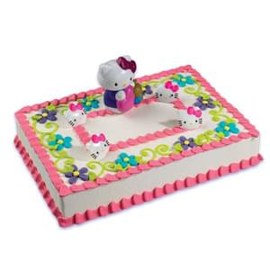 hello kitty bubble blower cake