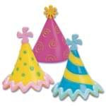 3D Party Hats Toppers +AC0- 3 Styles