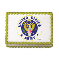 Us Army Logo Edible Image®