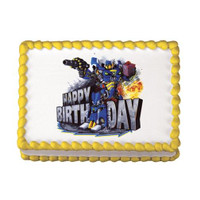Robot Birthday Edible Image®