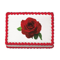 Red Rose Edible Image®