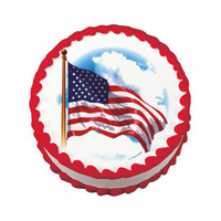 American Flag Edible Image®
