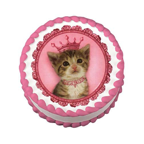 Royal Kitten Edible Image
