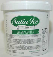 Satin Ice Green Rolled Fondant 2 lbs