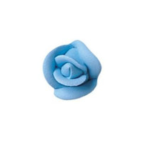 Small Party Blue Royal Icing Roses