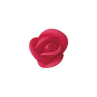 Small Bright Red Royal Icing Roses