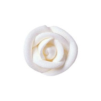 Medium White Royal Icing Roses