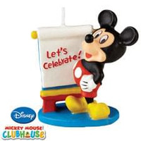 Mickey Mouse Birthday Candle