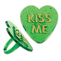 Kiss Me Cupcake Rings