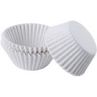 Standard Size White Baking Cups