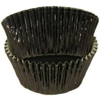 Standard Size Black Foil Baking Cups