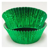 Standard Size Green Foil Baking Cups