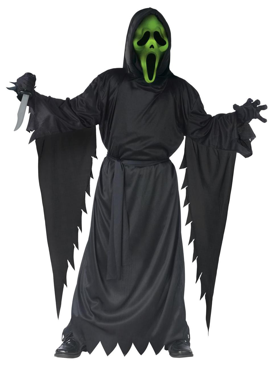 Scream - Lite-Up Ghost Face Child Costume - ThePartyWorks