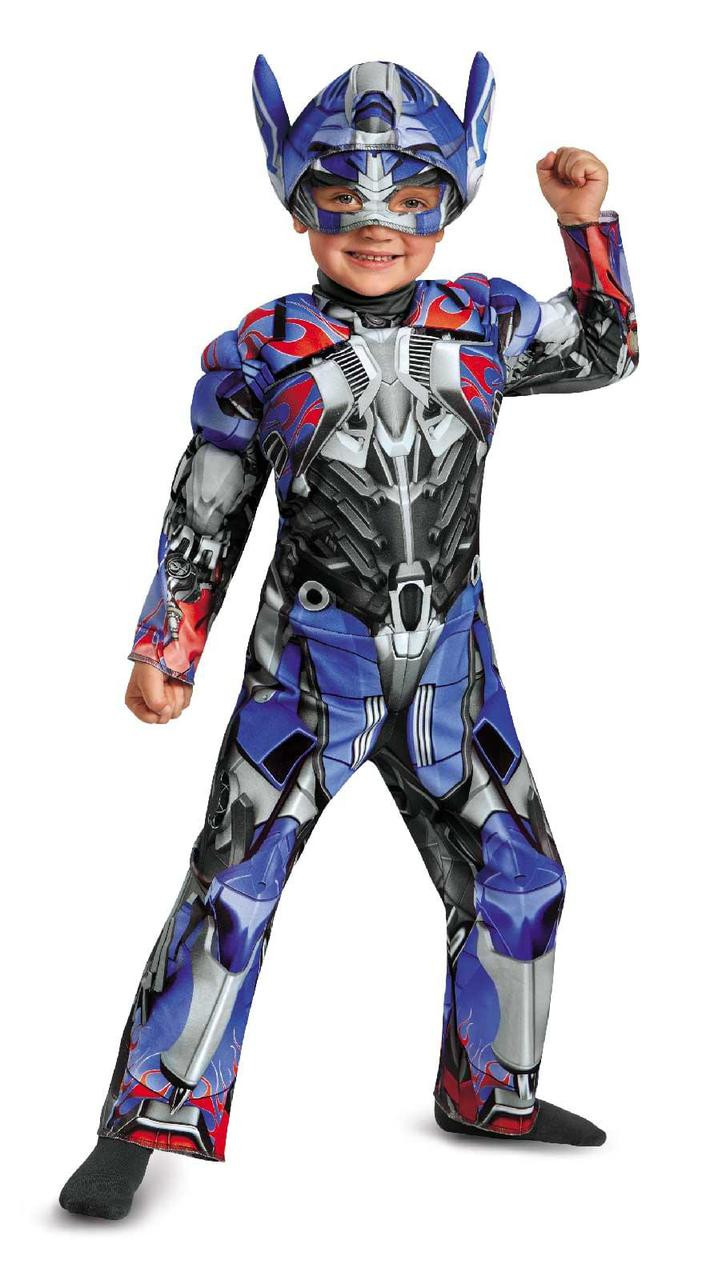 Transformers 4 Optimus Prime Costume Movie Gloves Age of Extinction Boys Child