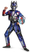 Transformers Age of Extinction +AC0-  Deluxe Optimus Prime Kids Costume