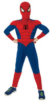 Ultimate Spider+AC0-Man Muscle Chest Kids Costume