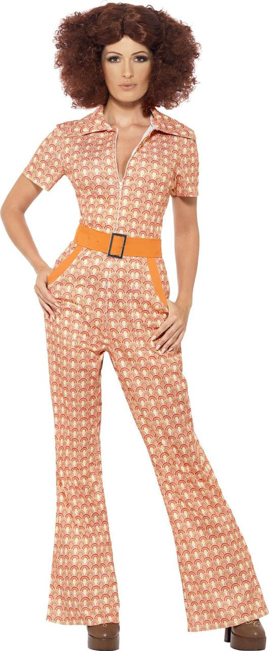 Authentic 70's Chic Adult Costume - ThePartyWorks