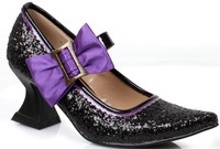 Girl's Black Witch Shoes