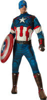 Avengers 2 +AC0- Age of Ultron:  Captain America Deluxe Adult Costume