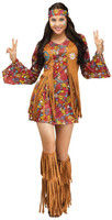 Peace and Love Hippie Adult Costume