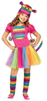 Rainbow Sock Monkey Child Costume