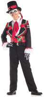 Day of the Dead Señor Child Costume